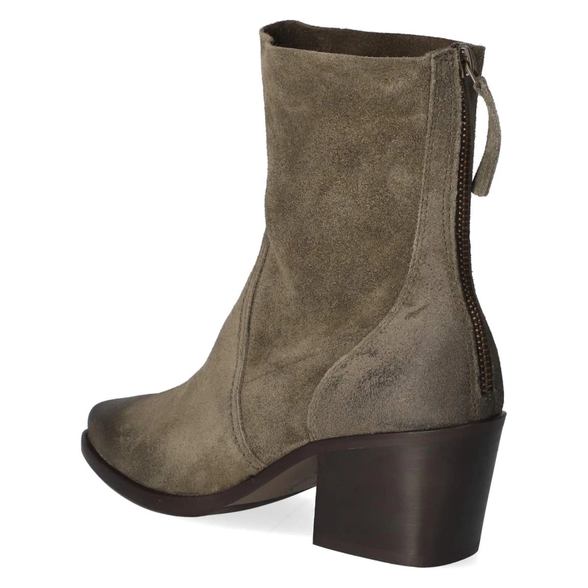 Ankle Boots - Olive