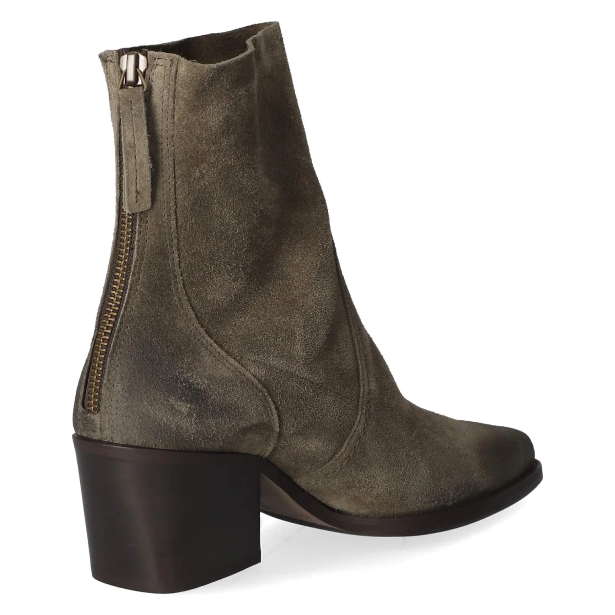 Ankle Boots - Olive