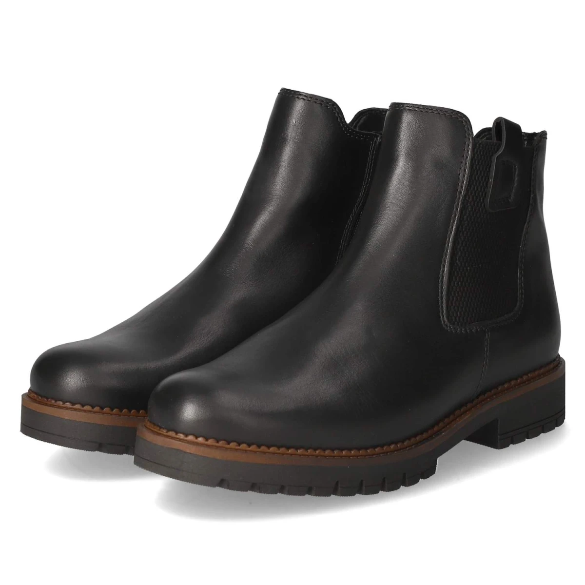 Stiefeletten - schwarz(S.s/w/Mic)