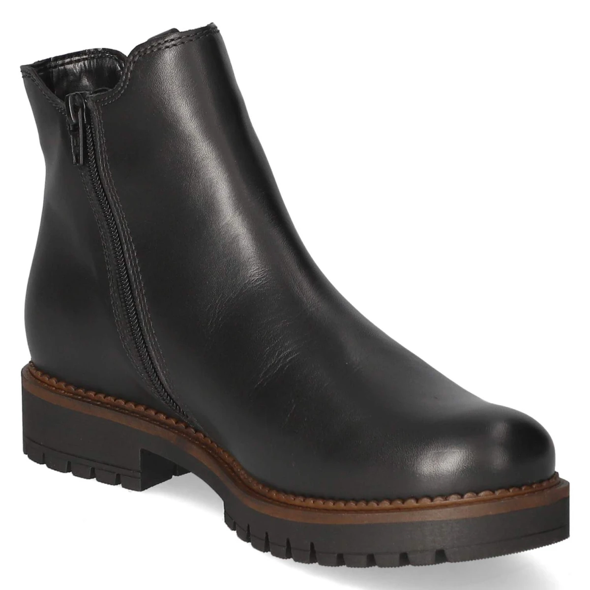 Stiefeletten - schwarz(S.s/w/Mic)