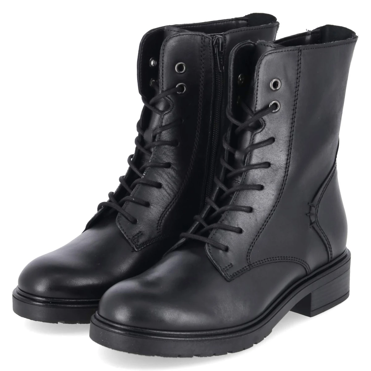 Schnüstiefeletten - black