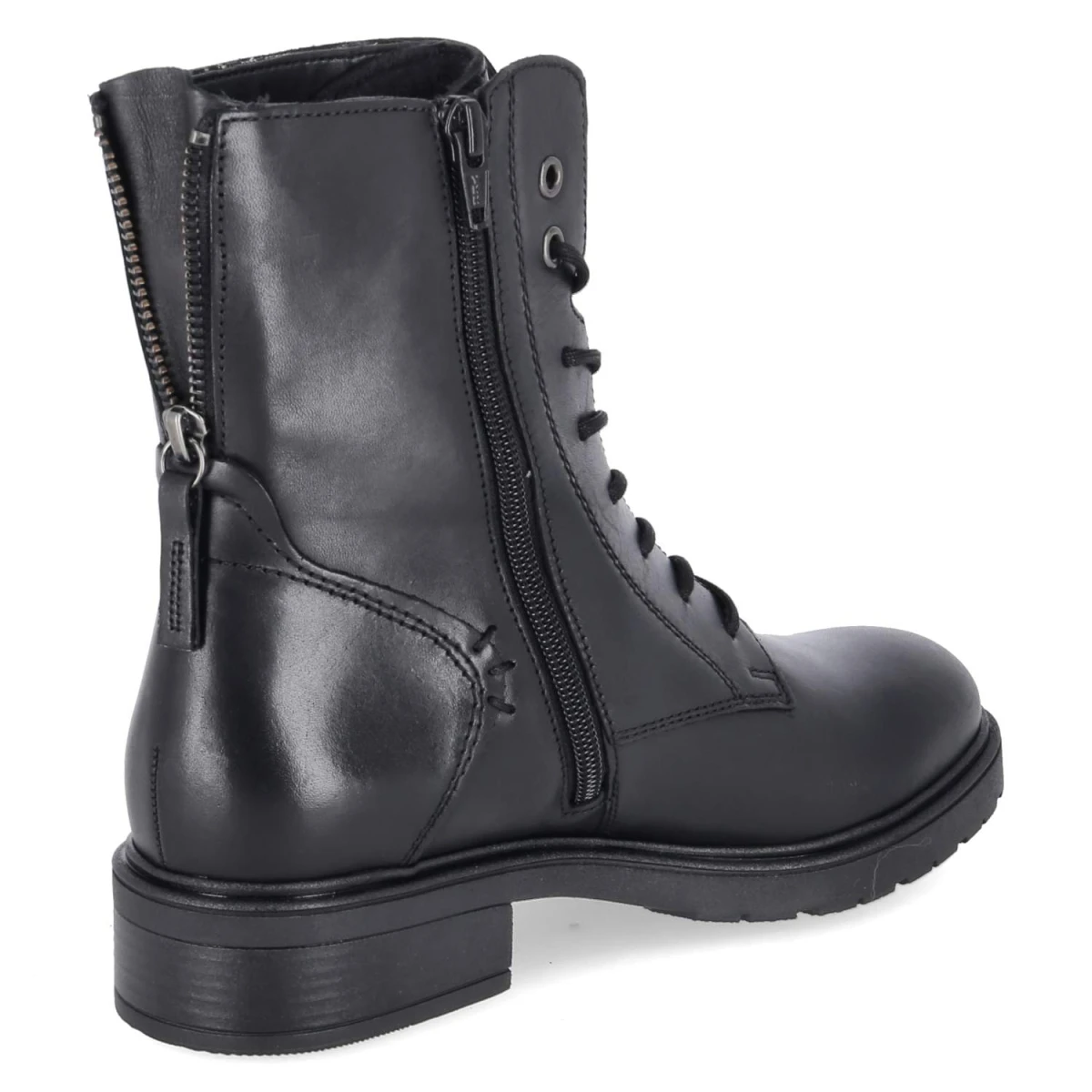 Schnüstiefeletten - black