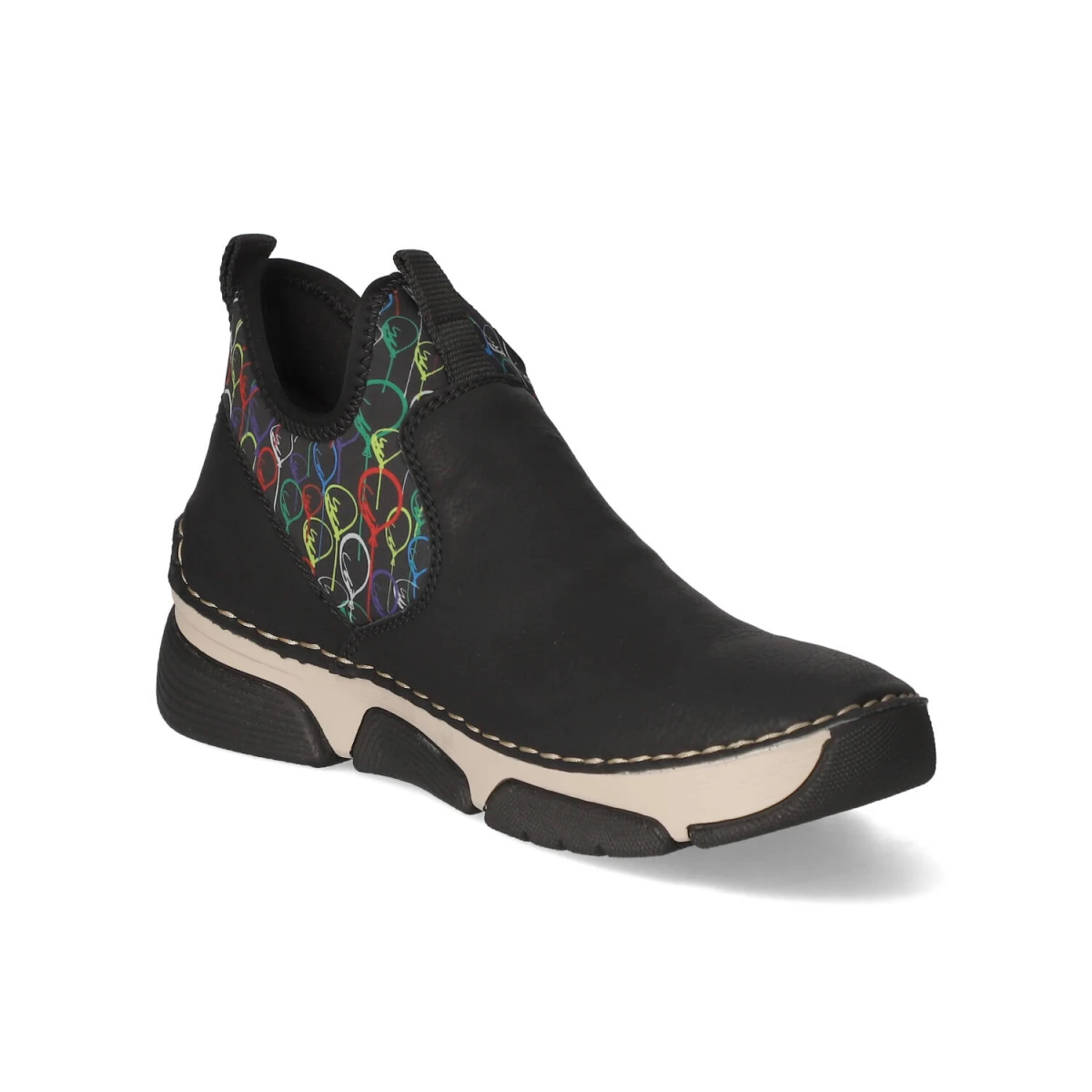 Slip-On Sneaker - schwarz/schwarz-balao