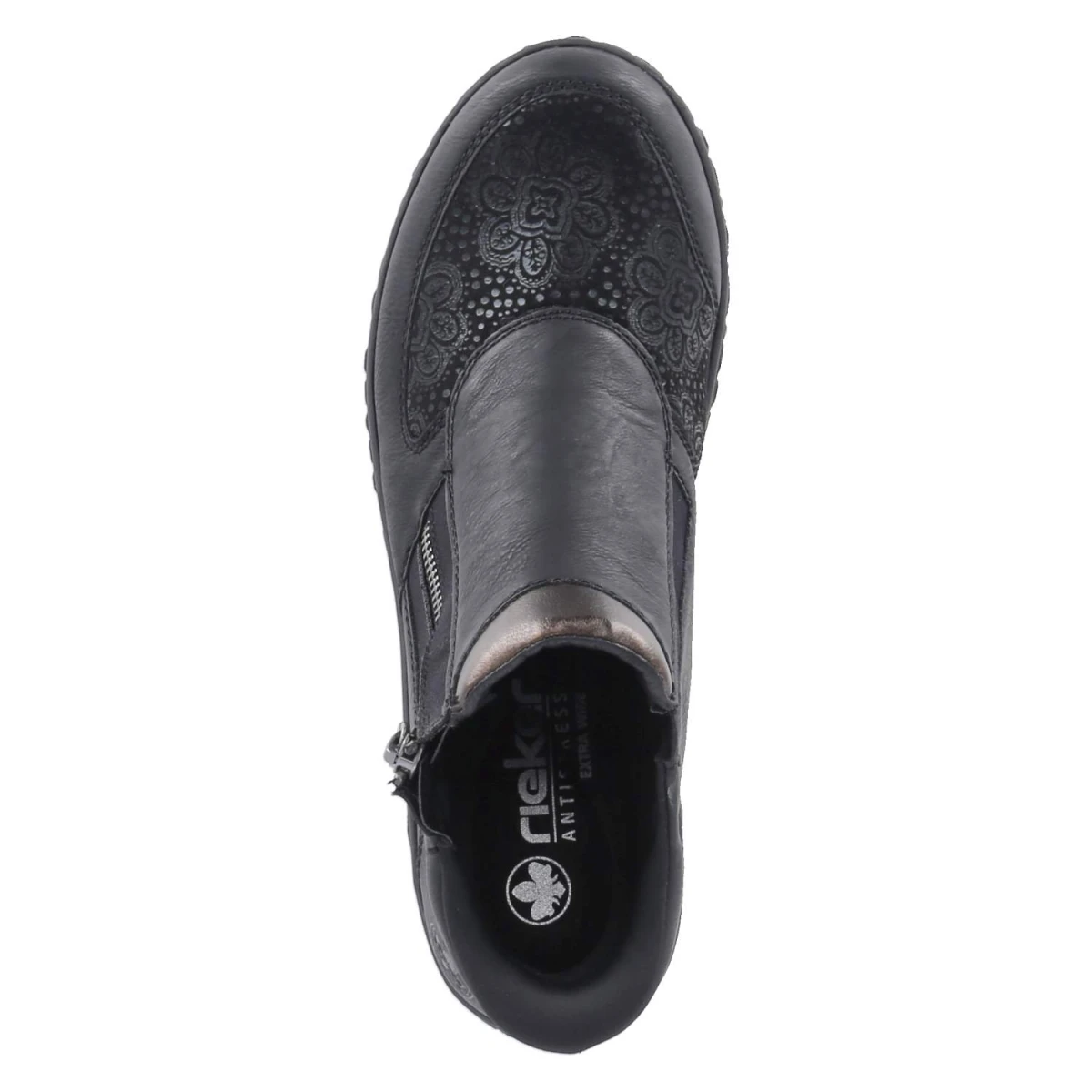 Stiefletten - schwarz