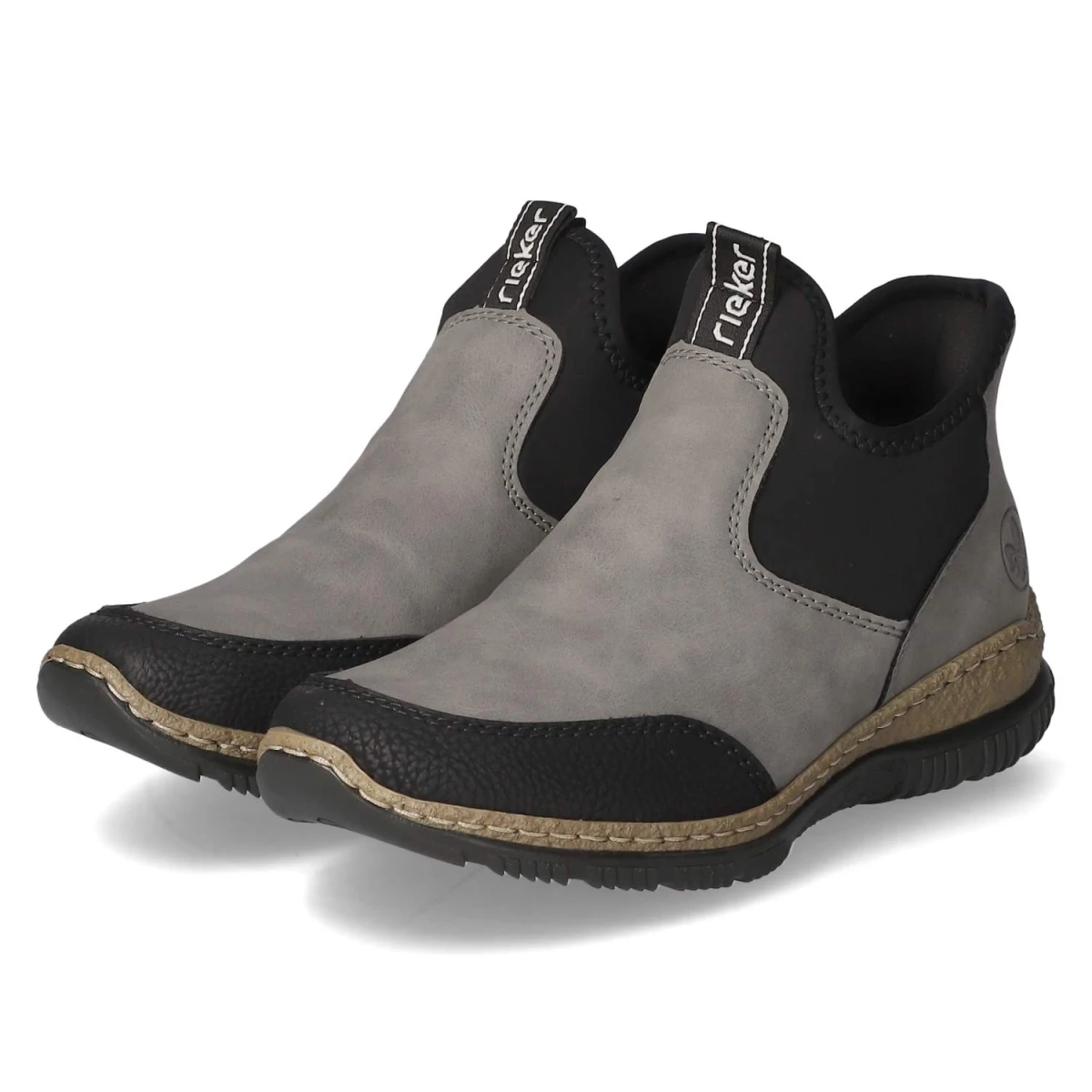 Slip On Sneaker - grau kombi