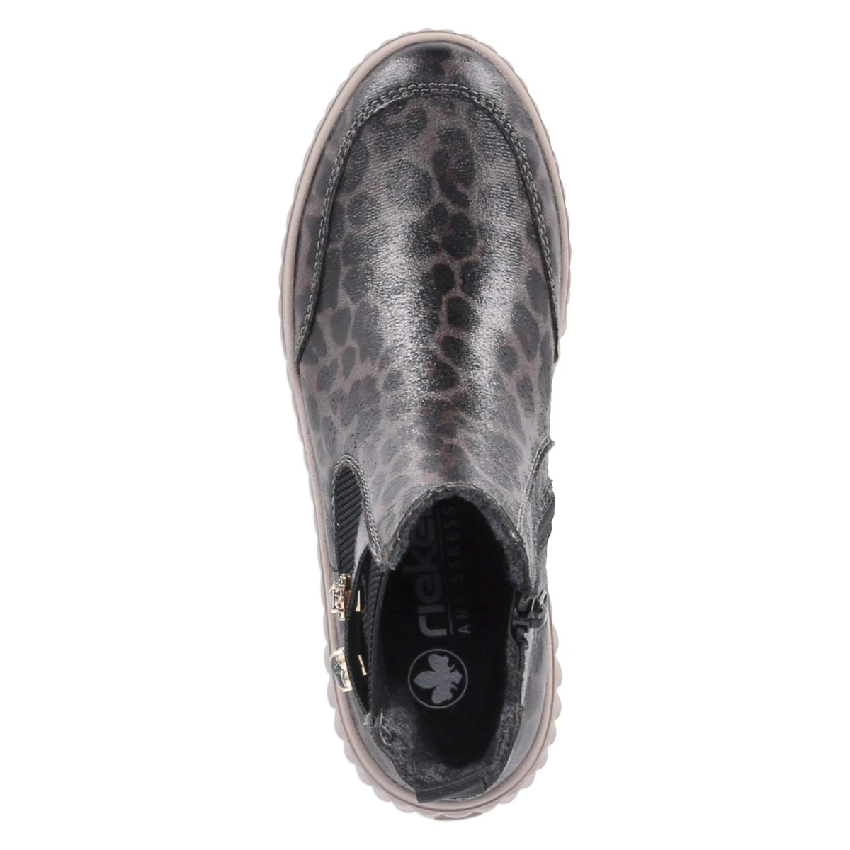 Chelsea Boots - grau/schwarz