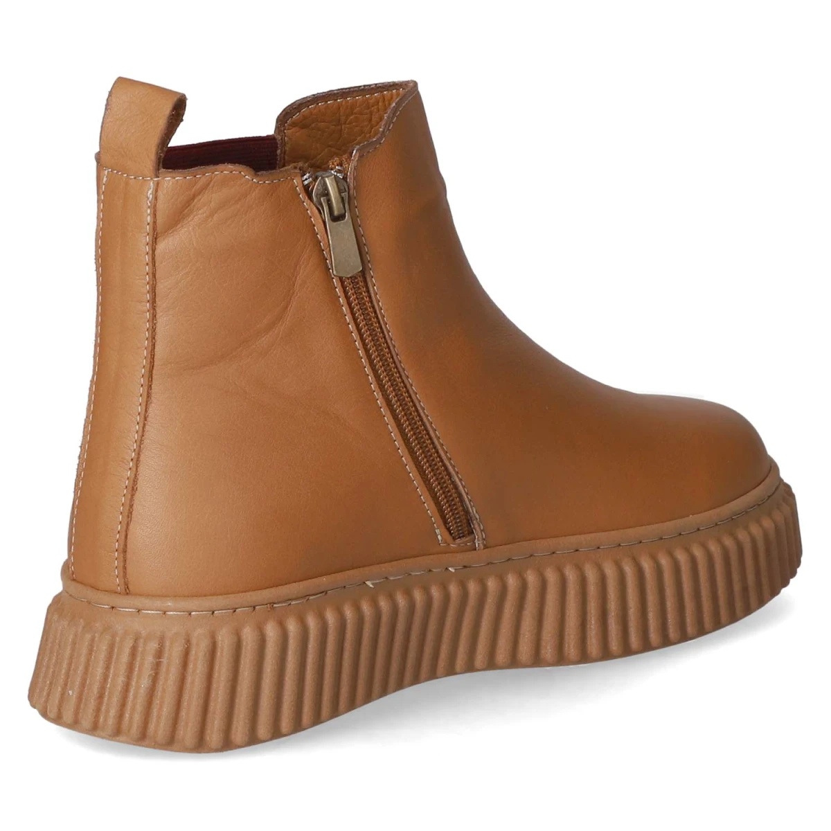 Chelsea Boots - braun/burgund