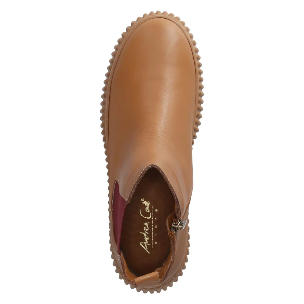 Chelsea Boots - braun/burgund