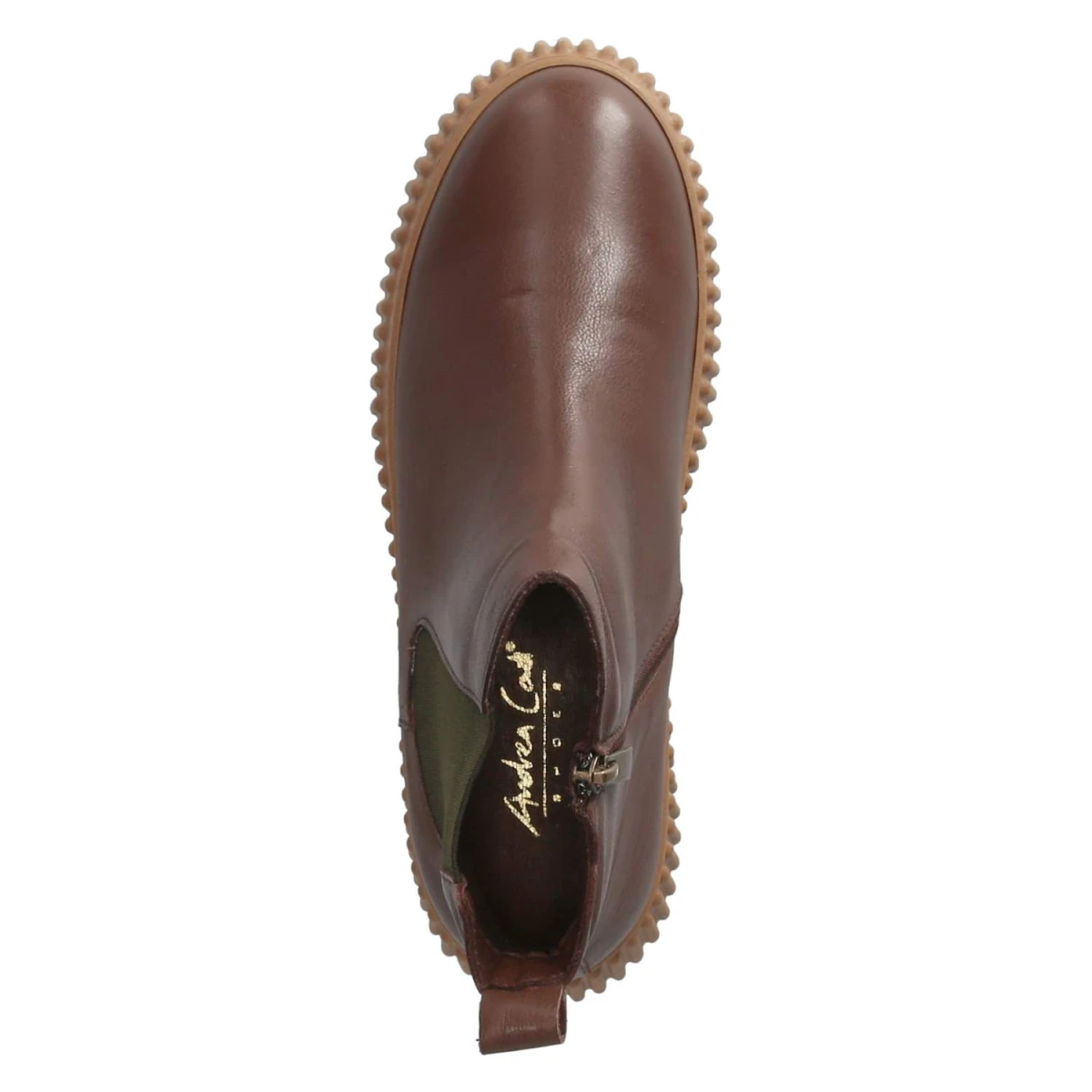 Chelsea Boots - mokka/oliv