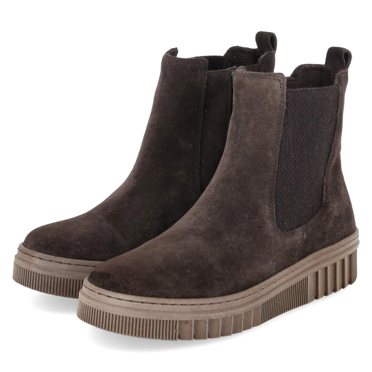 Chelsea Boots - mocca(El. texture)