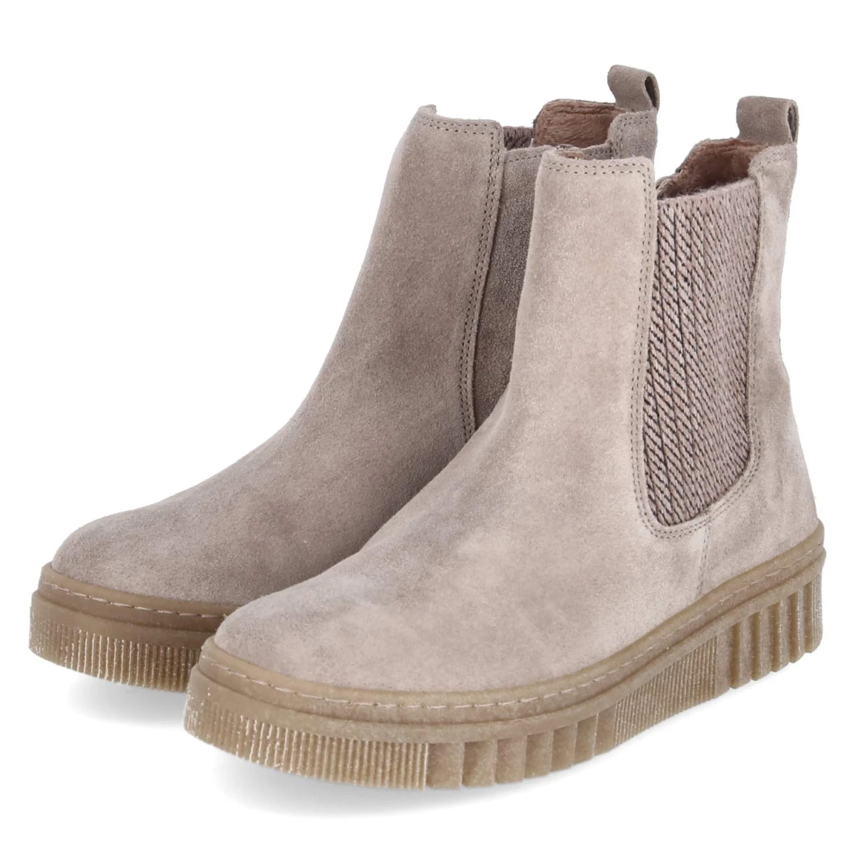 Chelsea Boots - kiesel (El.texture)