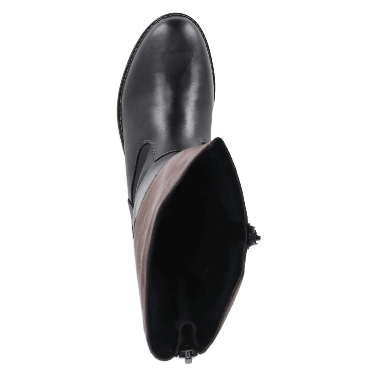 Stiefel - schwarz kombi