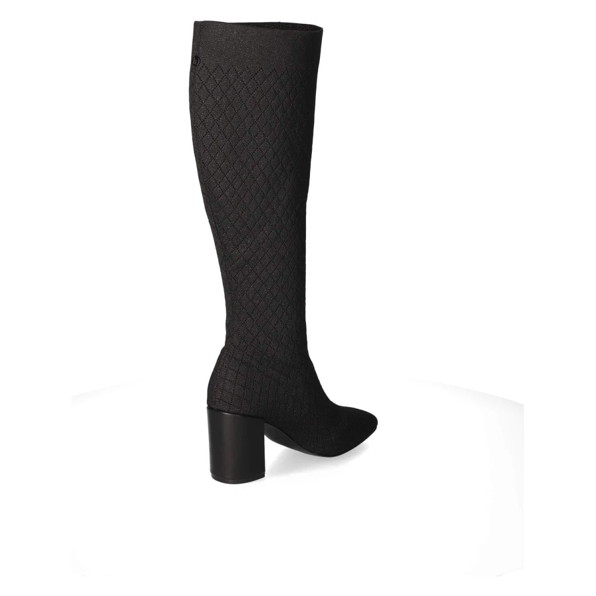 Stiefel - black/silver