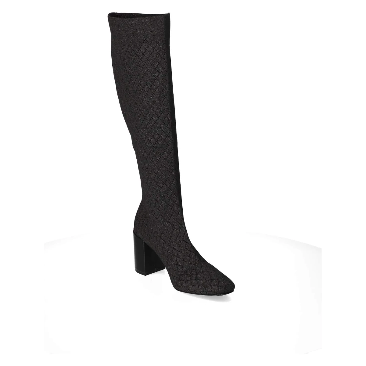 Stiefel - black/silver