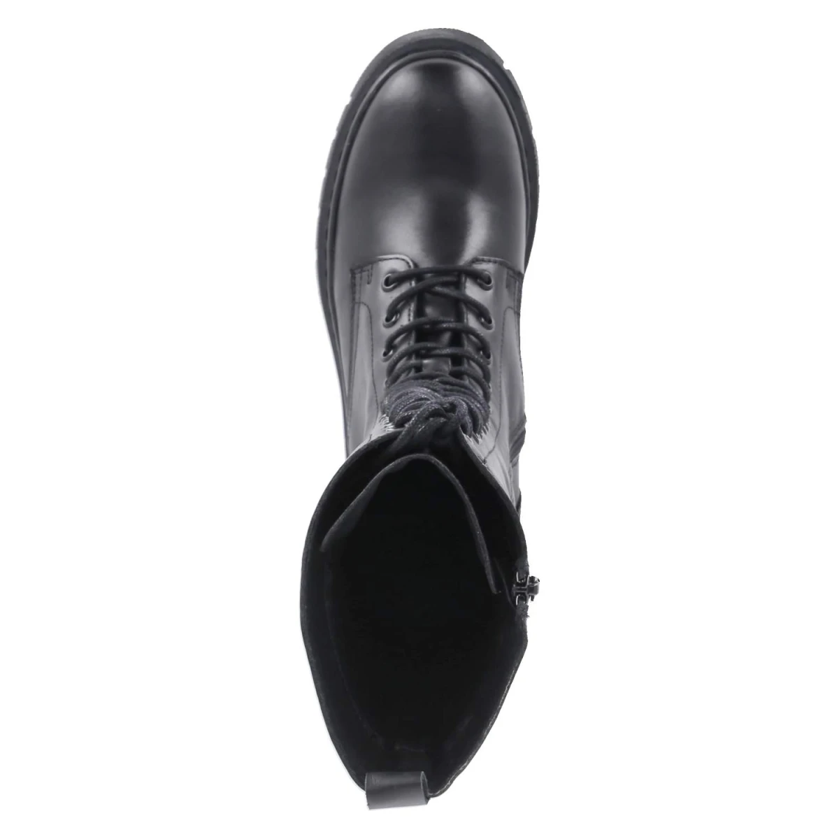 Schnürstiefel - BLACK