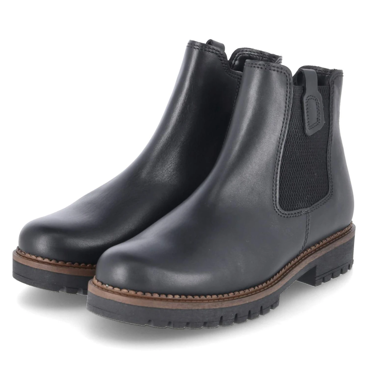 Chelsea Boots - schwarz(S.s/w/Mic)