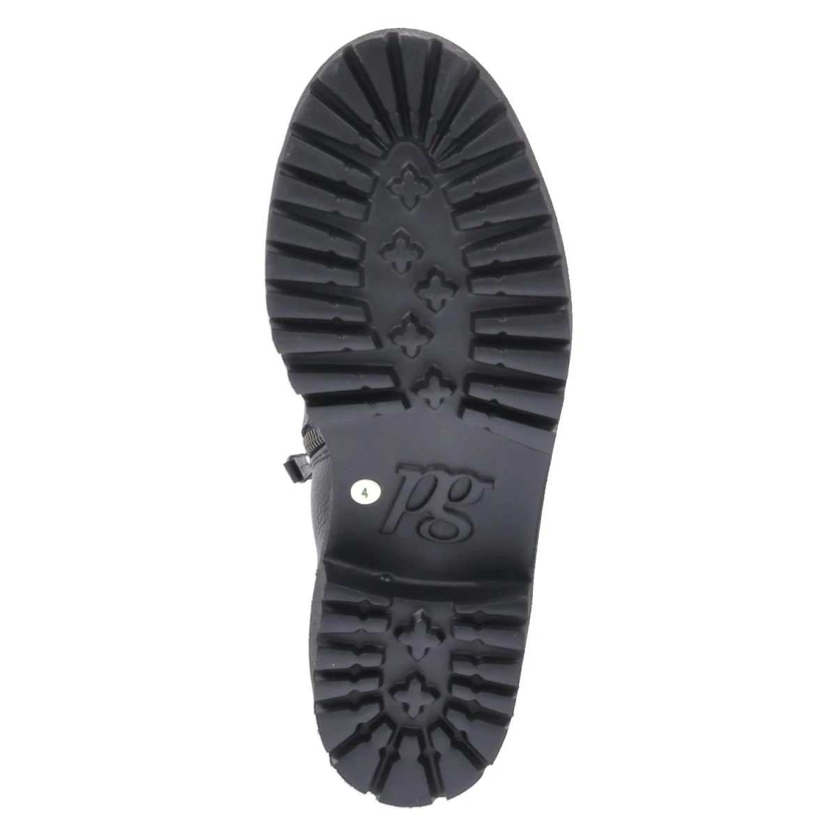 Winterschnürstiefeletten - BLACK