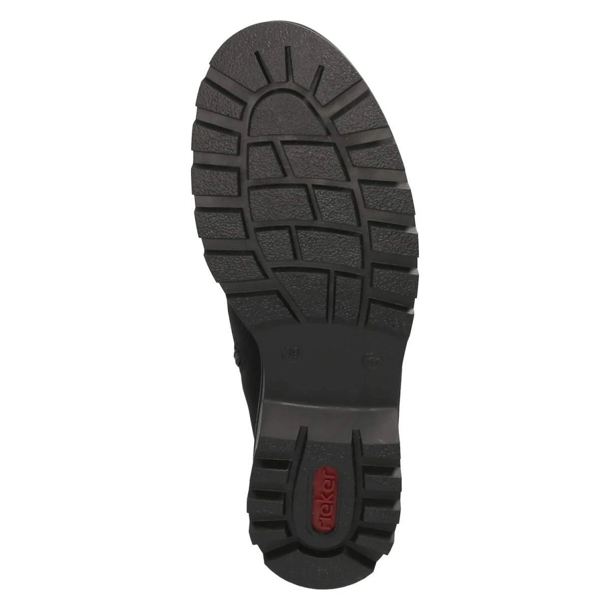 Schnürstiefeletten - SCHWARZ