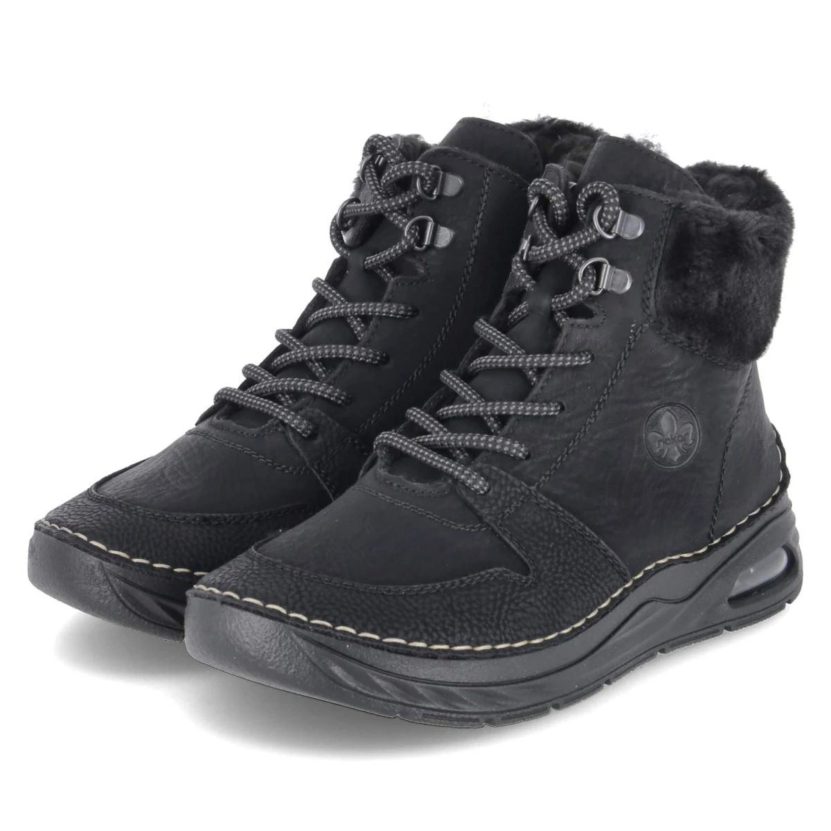 Winterstiefeletten - schwarz