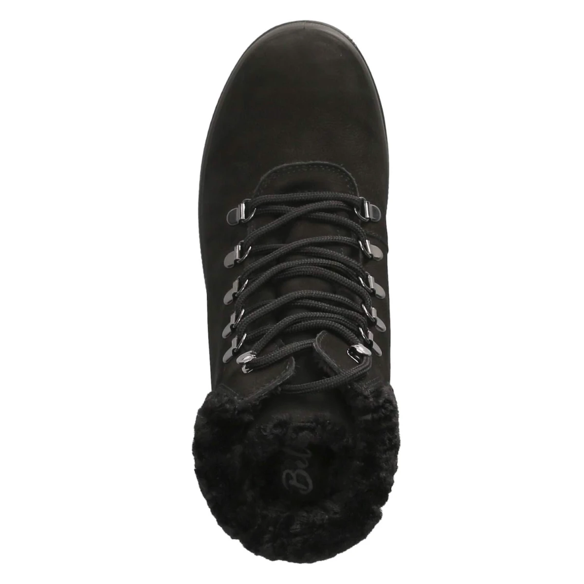 Schnürstiefeletten - black