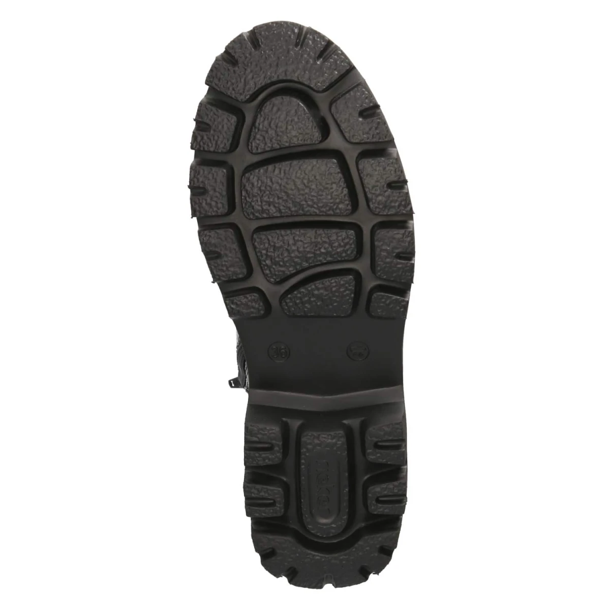 Schnürstiefeletten - black