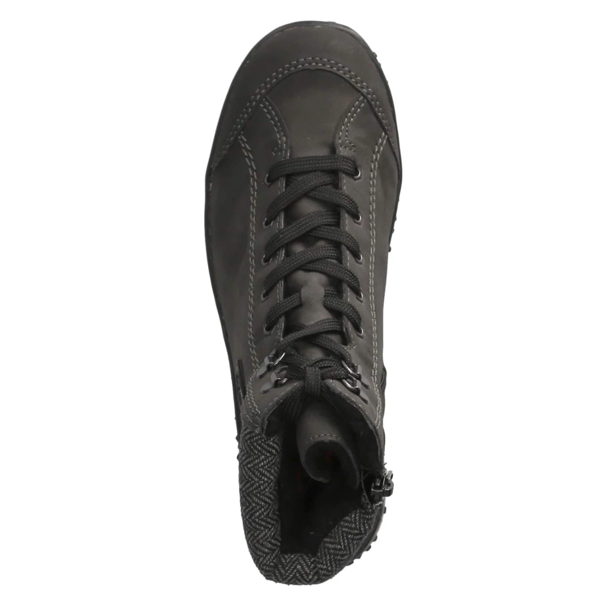 Schnürstiefeletten - grau