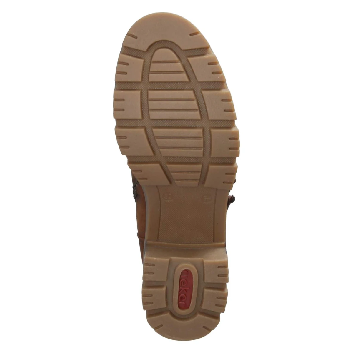 Schnürstiefeletten - BRAUN