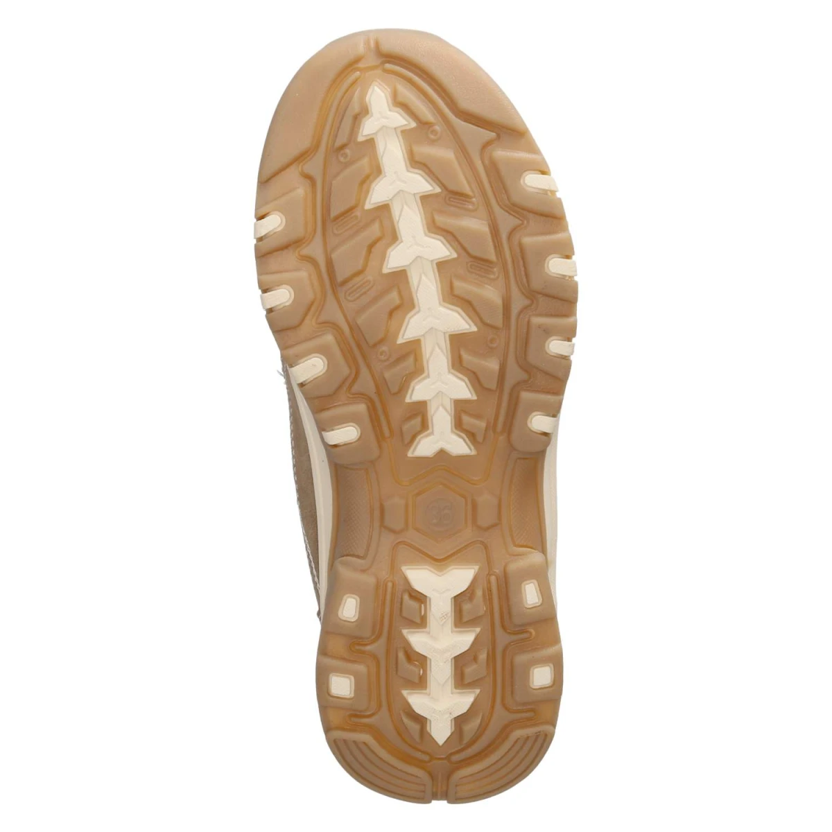 Schnürboots - Taupe