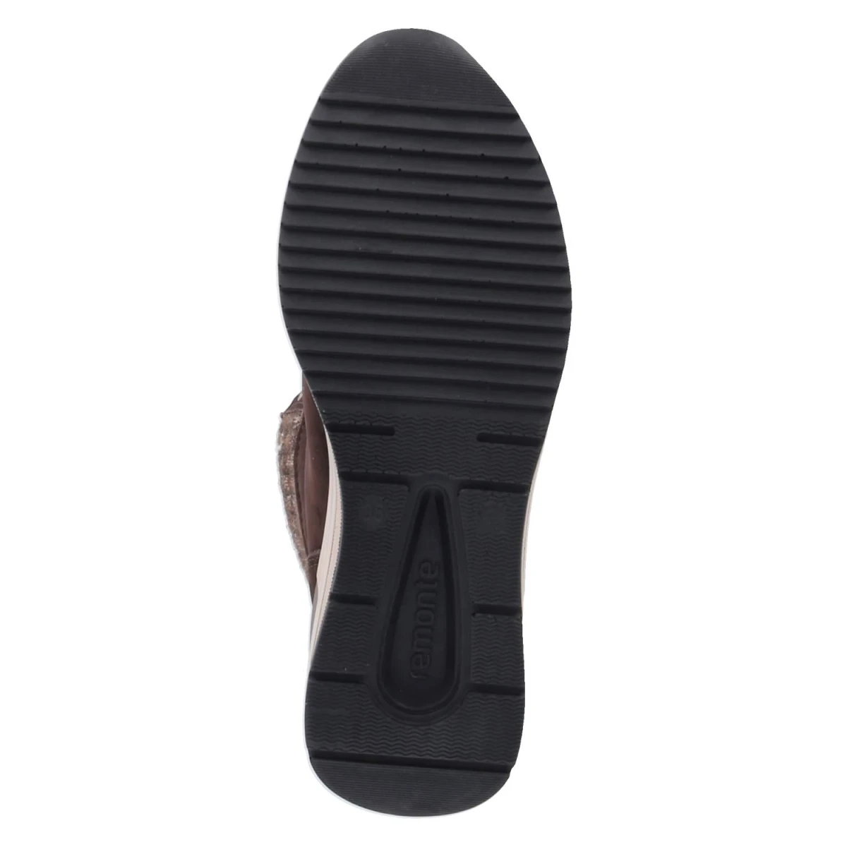 Schnürstiefeletten - braun kombi