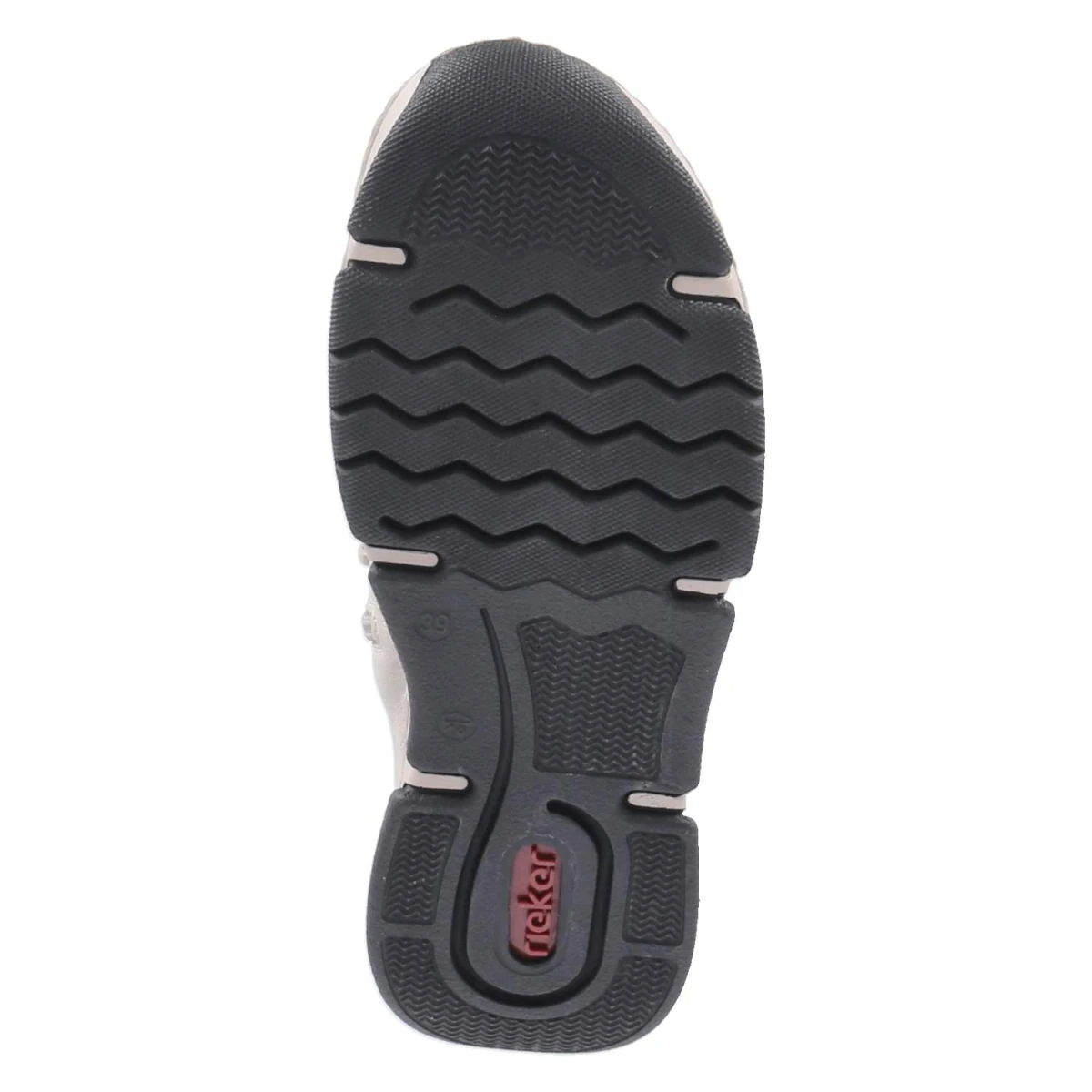 Schnürstiefeletten - BEIGE