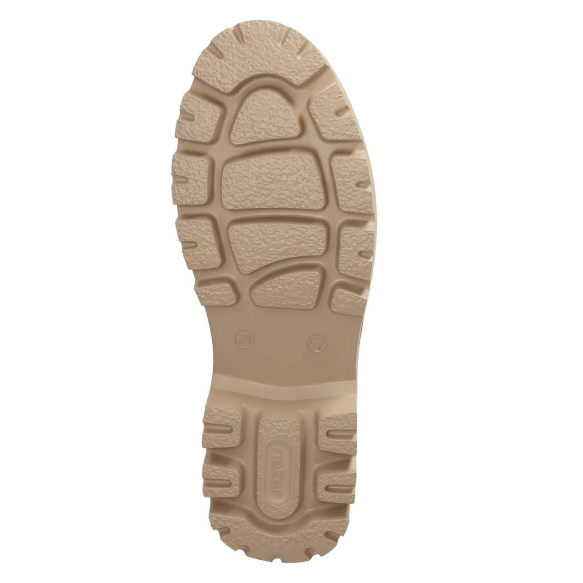 Schnürstiefel - beige