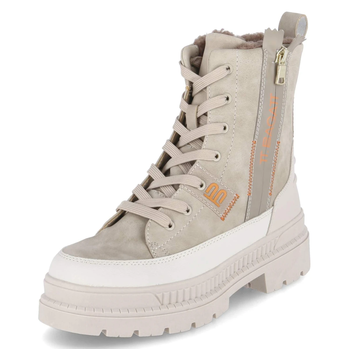 Stiefeletten - beige / offwhite