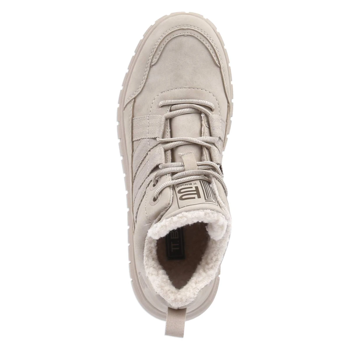 Schnüsboots - beige / offwhite