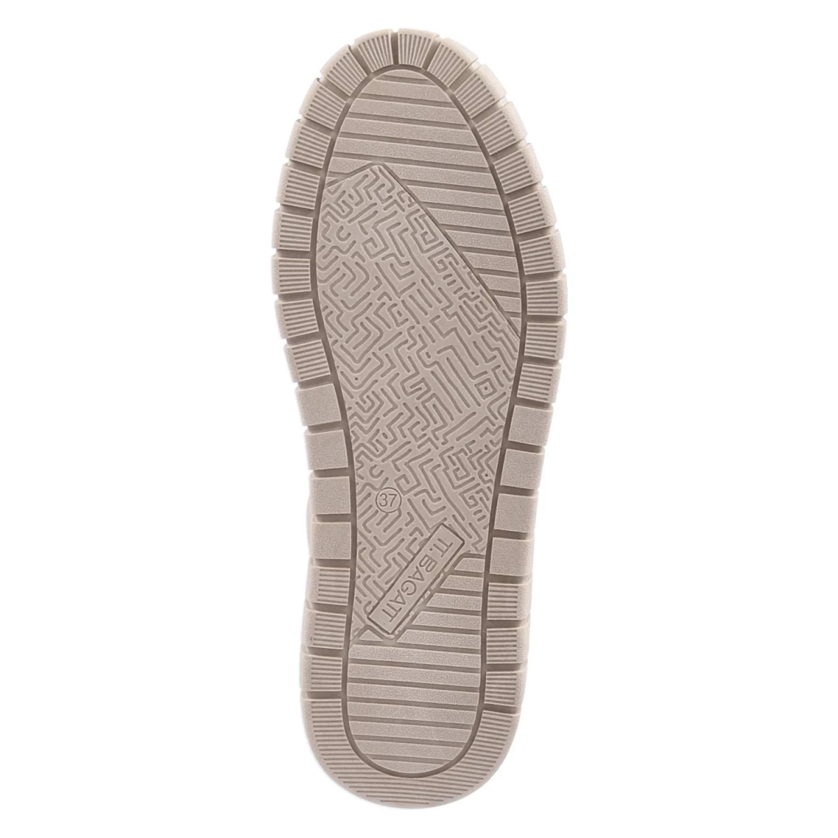 Schnüsboots - beige / offwhite