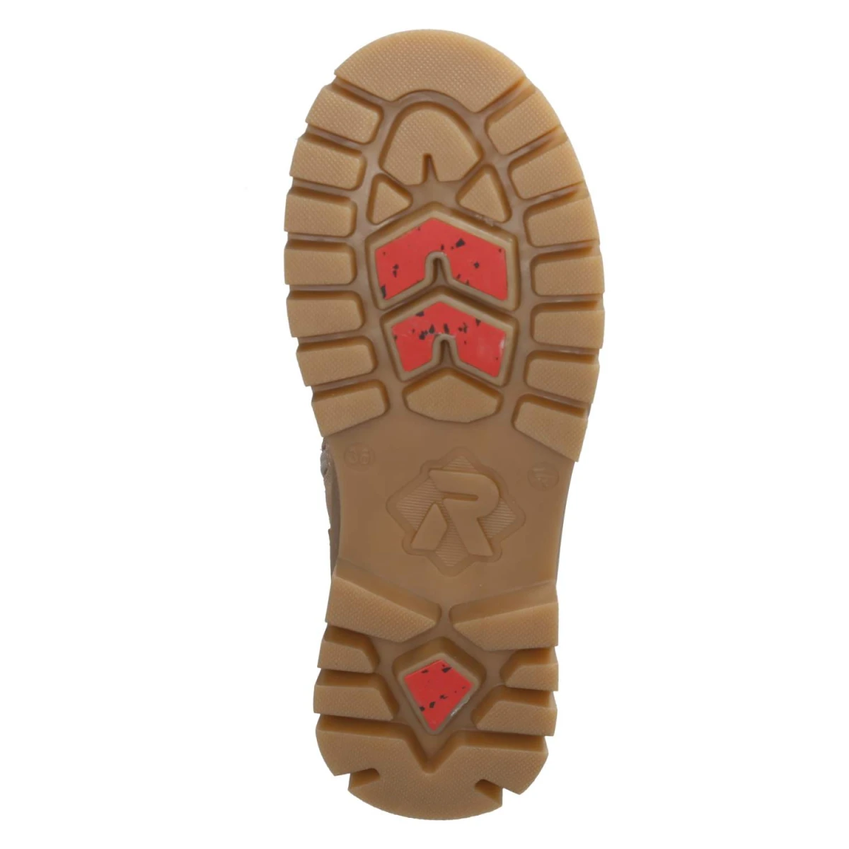 Schnürstiefeletten - beige