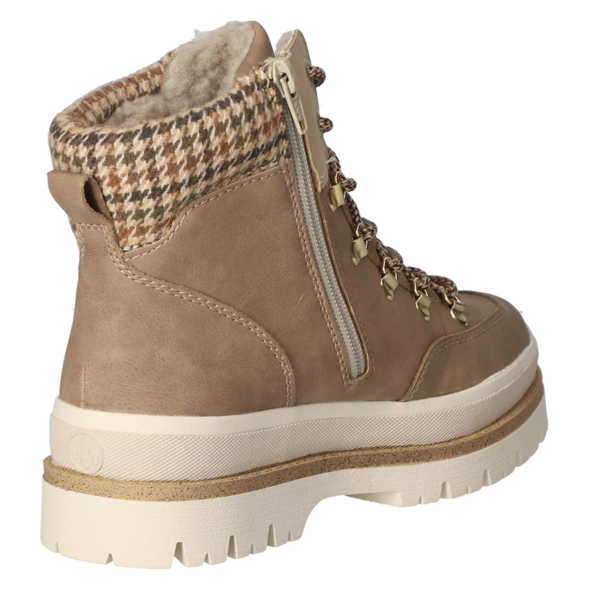 Schnürboots - beige