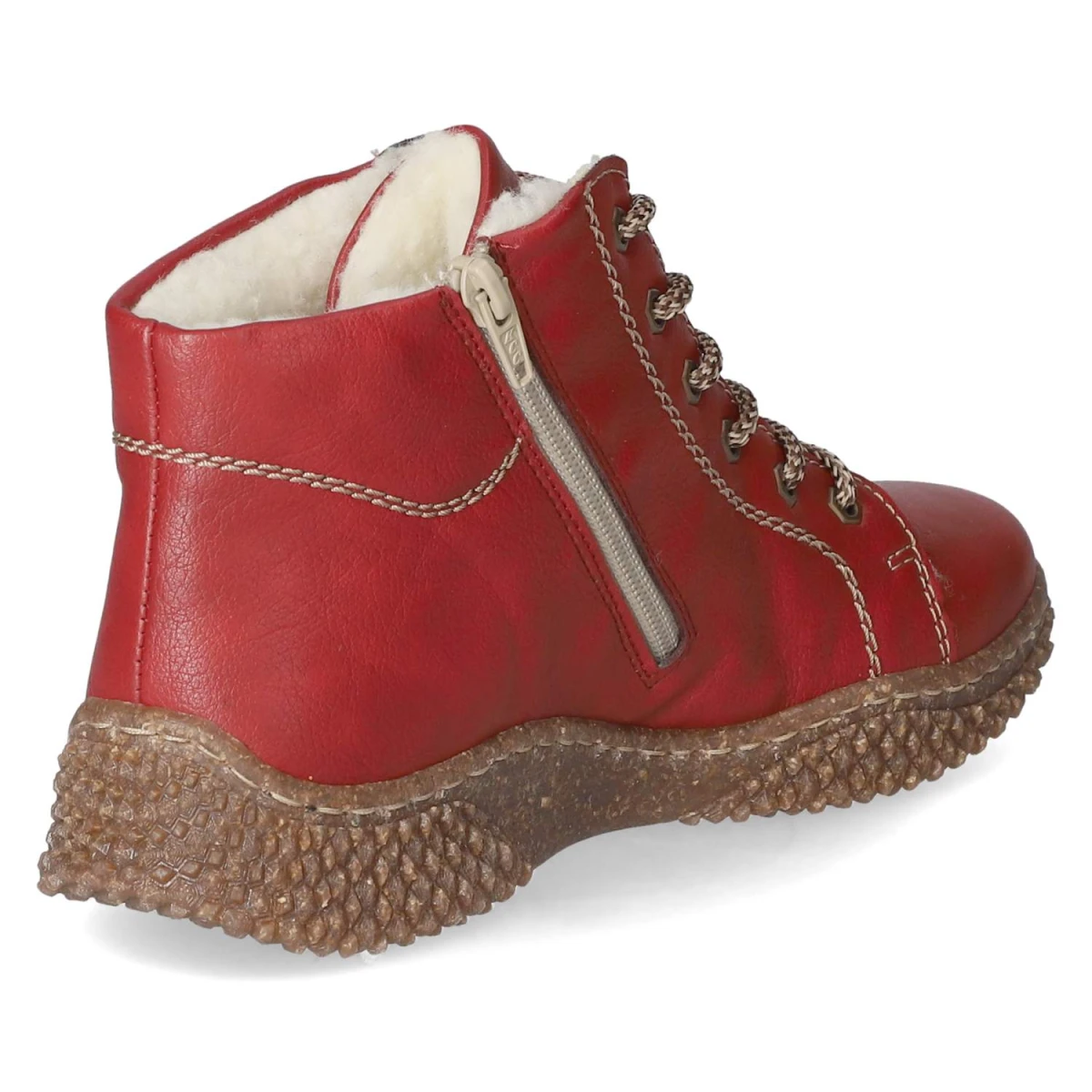 Schnürstiefeletten - red