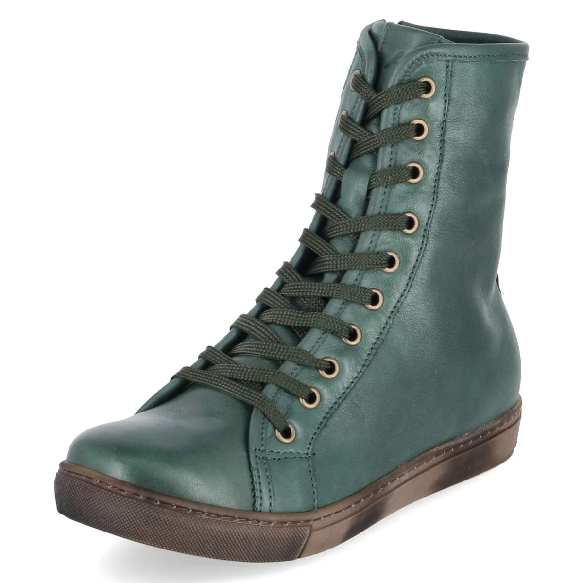 Schnüstiefeletten - tanne