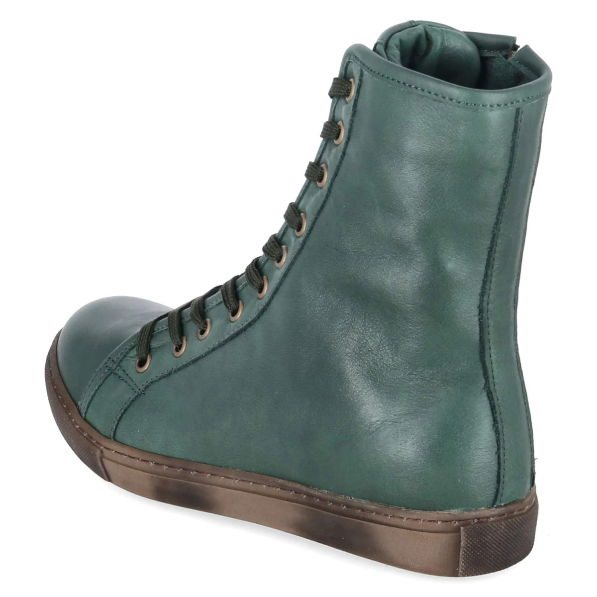 Schnüstiefeletten - tanne