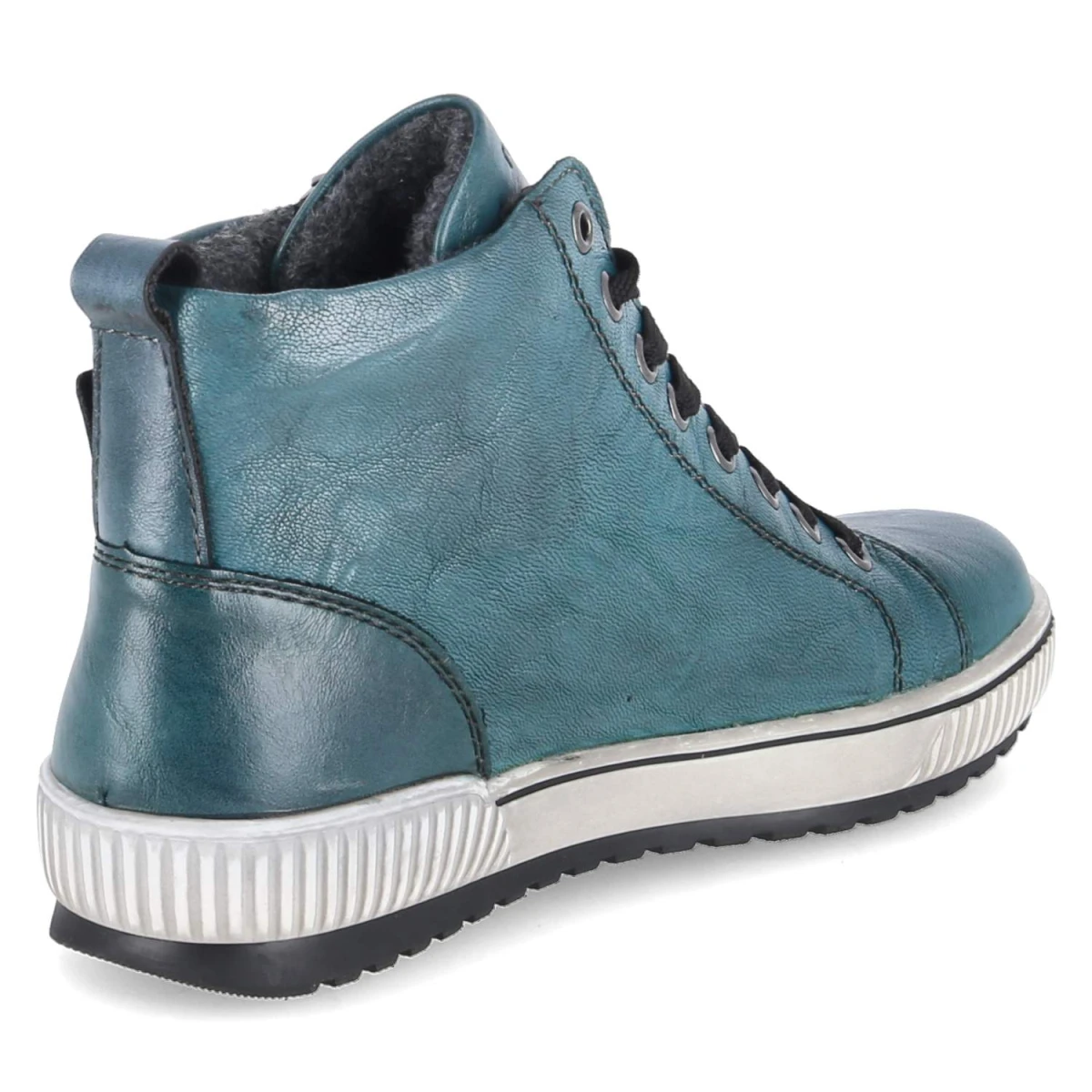 Schnürstiefeletten - Blau
