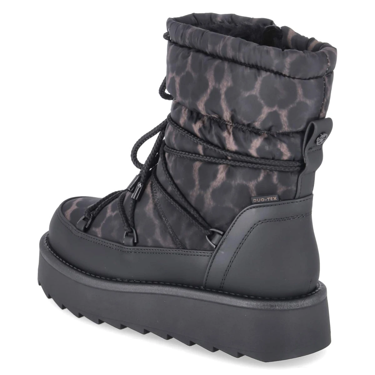Snowboots - BLACK/LEOPARD