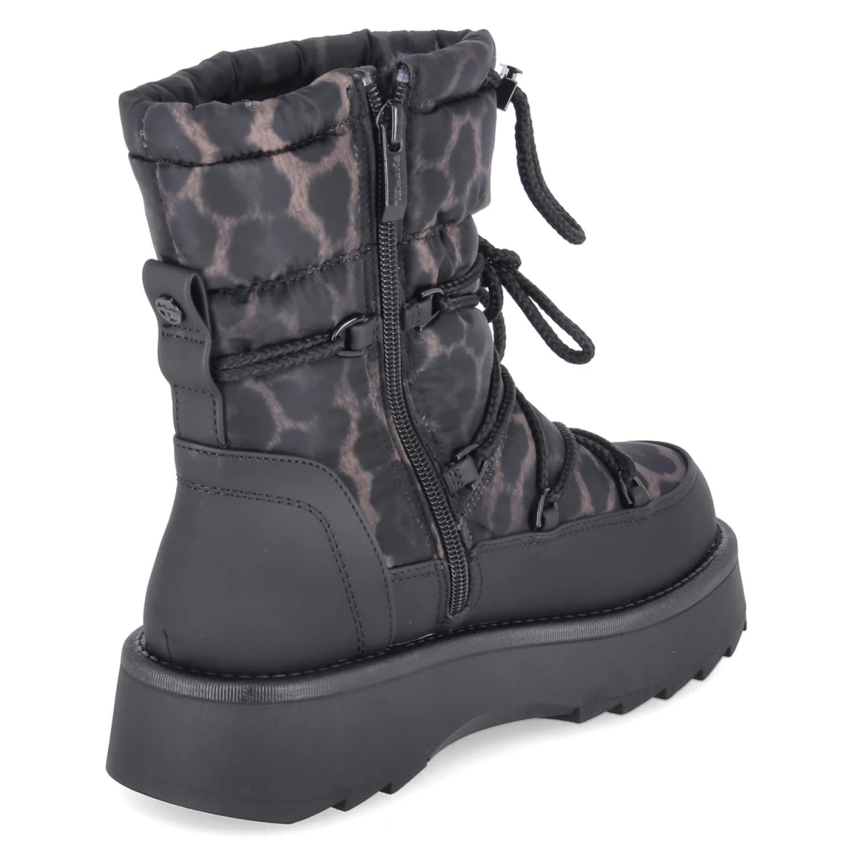 Snowboots - BLACK/LEOPARD