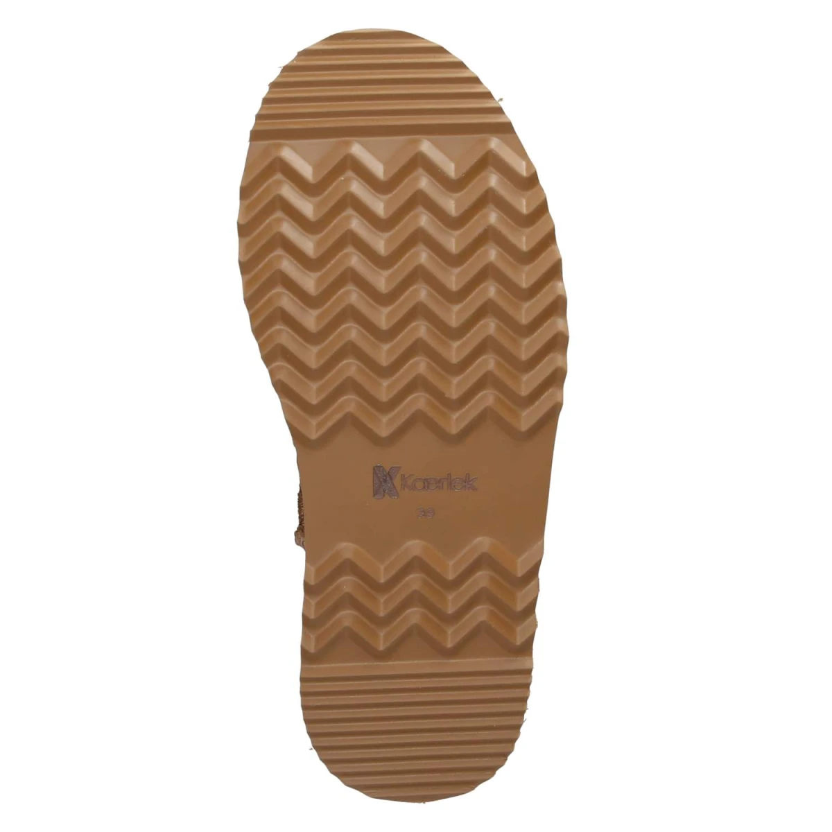 Winterstiefeletten PARIS - chestnut/white