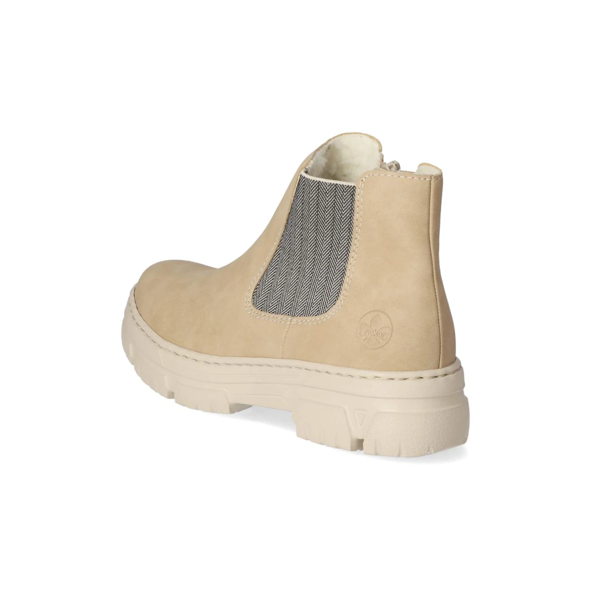 Ankle Boots - marble/leinen