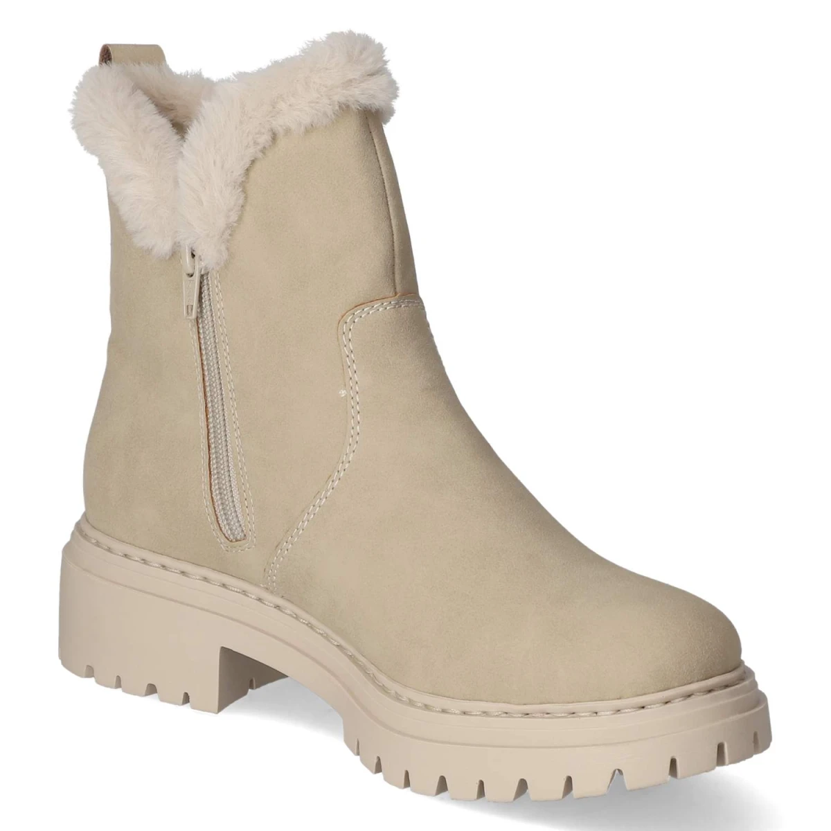Stiefeletten - BEIGE