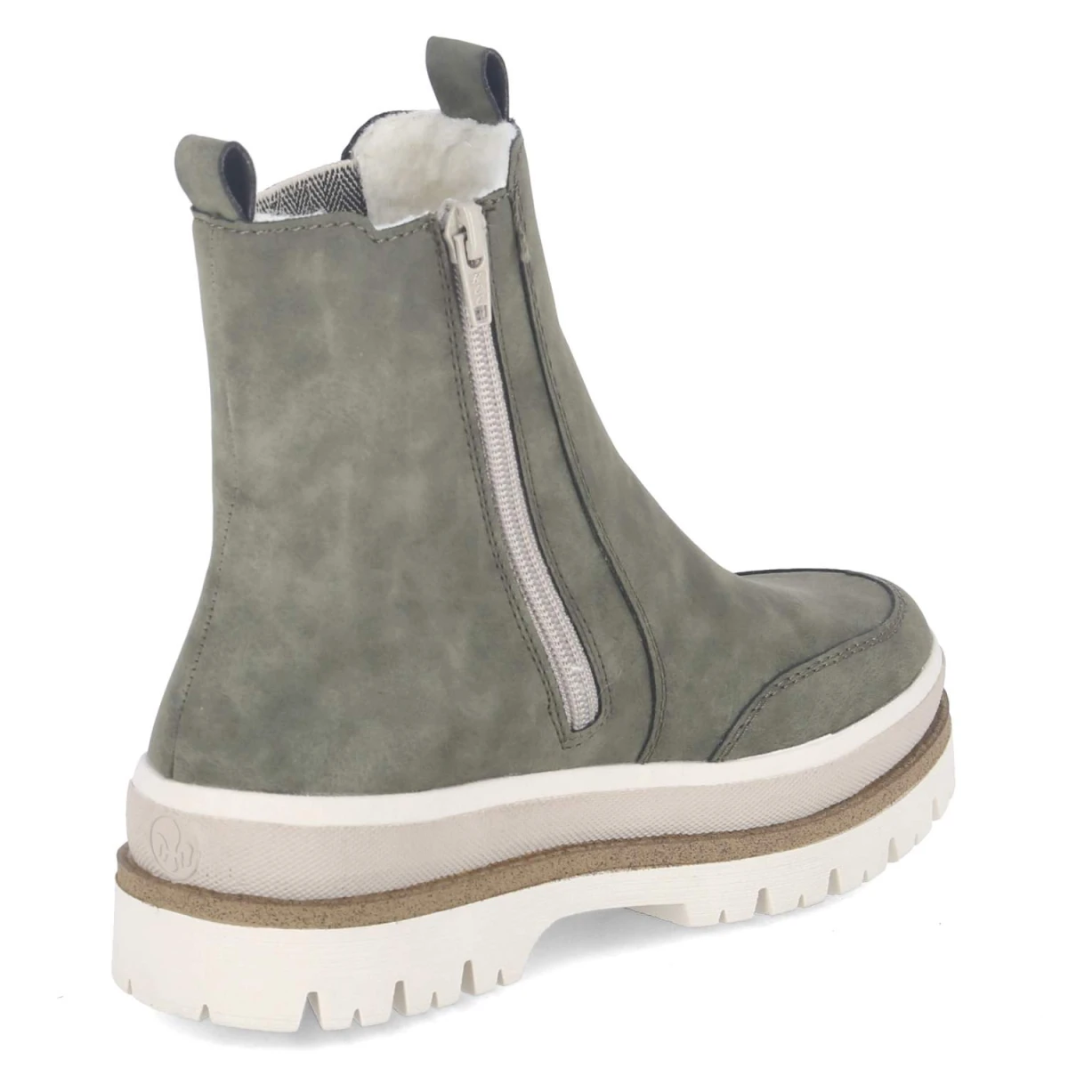 Winter Chelsea Boots - grün