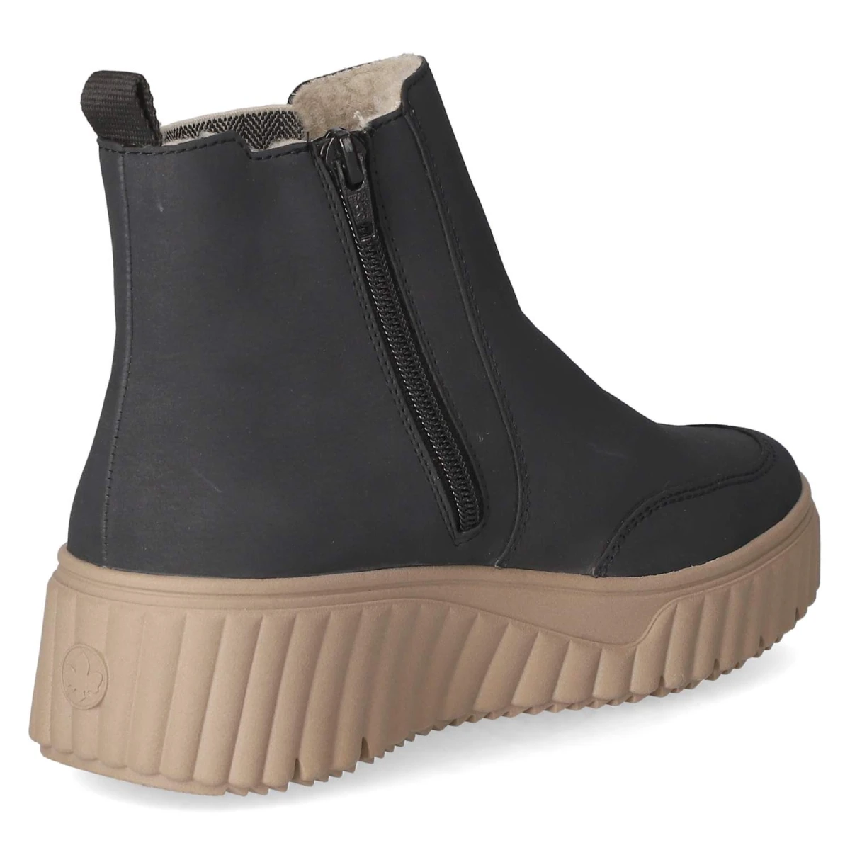 Chelsea Boots - pazifik/leinen