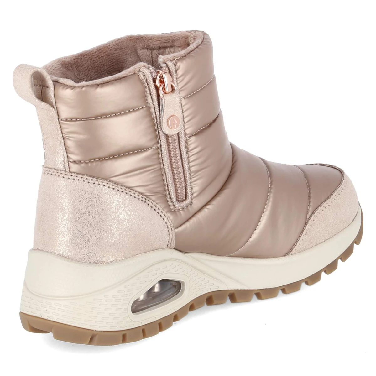 Boots UNO RUGGED PUFFER DAZE - Rose Gold
