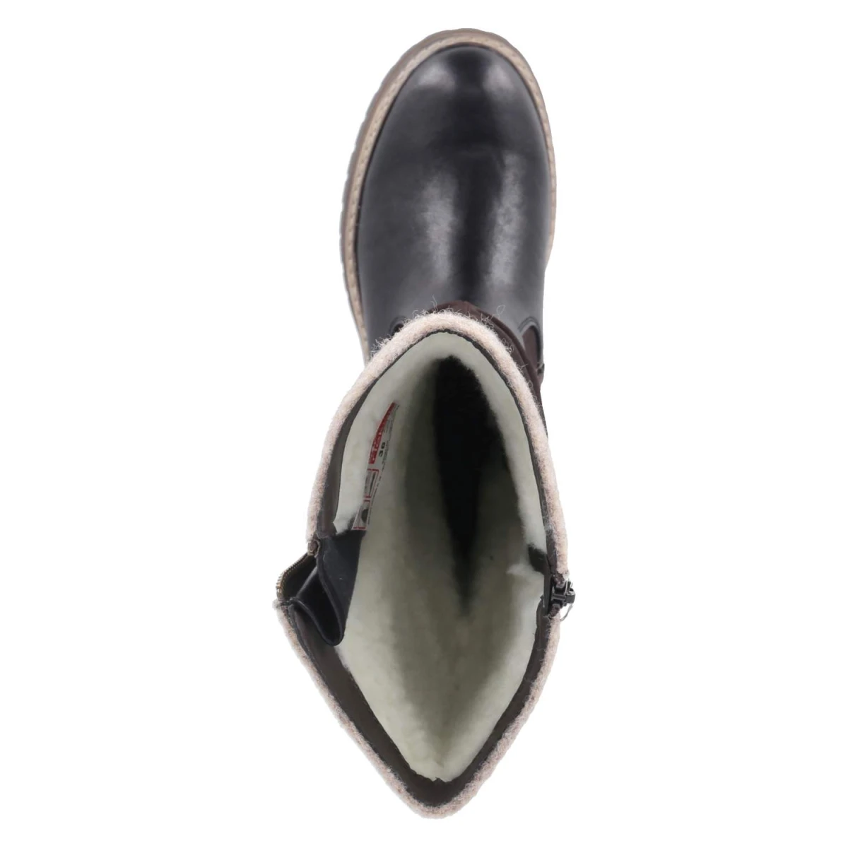 Stiefel - schwarz kombi