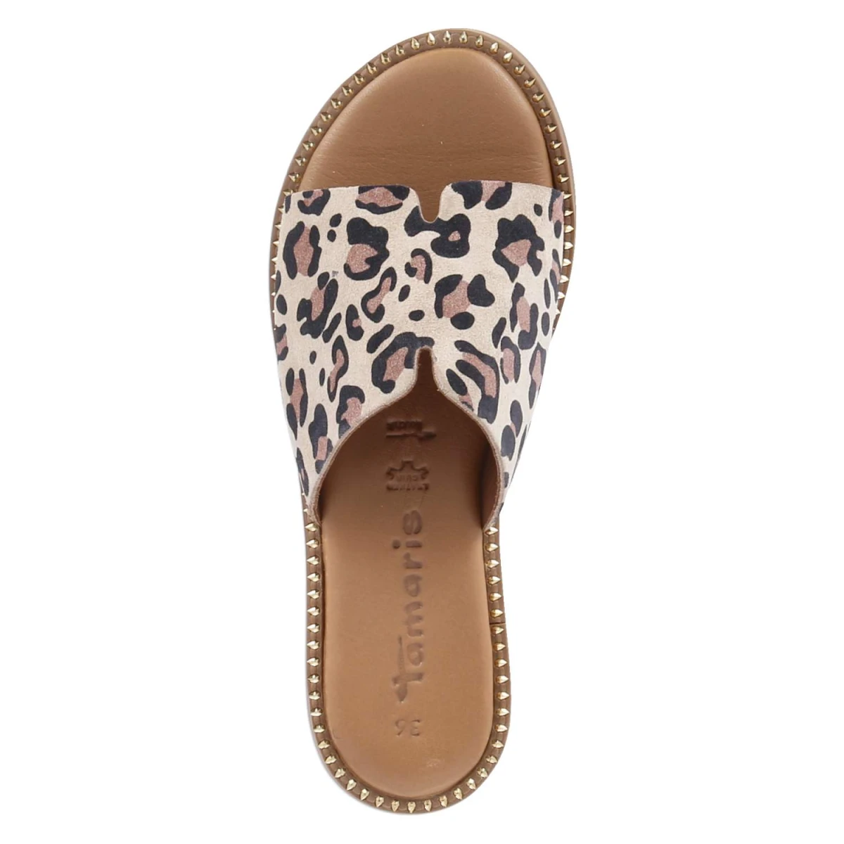 Pantoletten - leopard